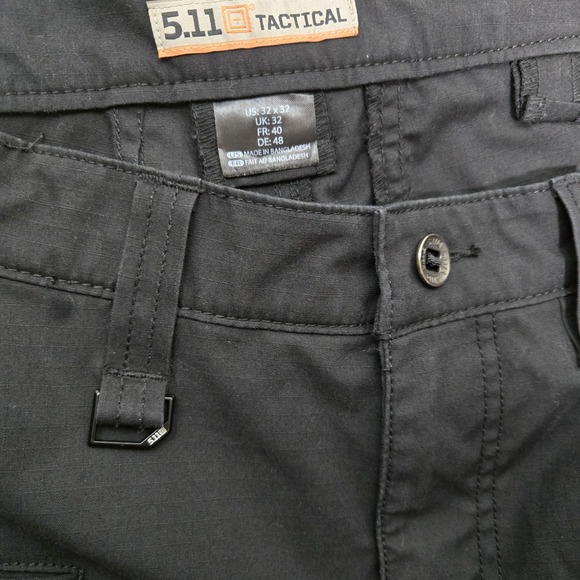5.11 Tactical ABR Pro Pants Men 32 x 32 Black 9 Pockets 511 Cargo Straight Fit - Picture 2 of 12